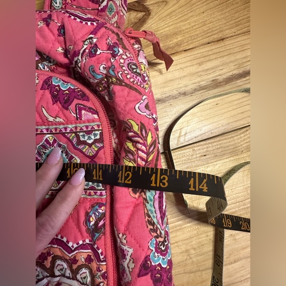 Vera Bradley Call me Coral Laptop backpack Retired pattern 034 - Picture 4 of 15